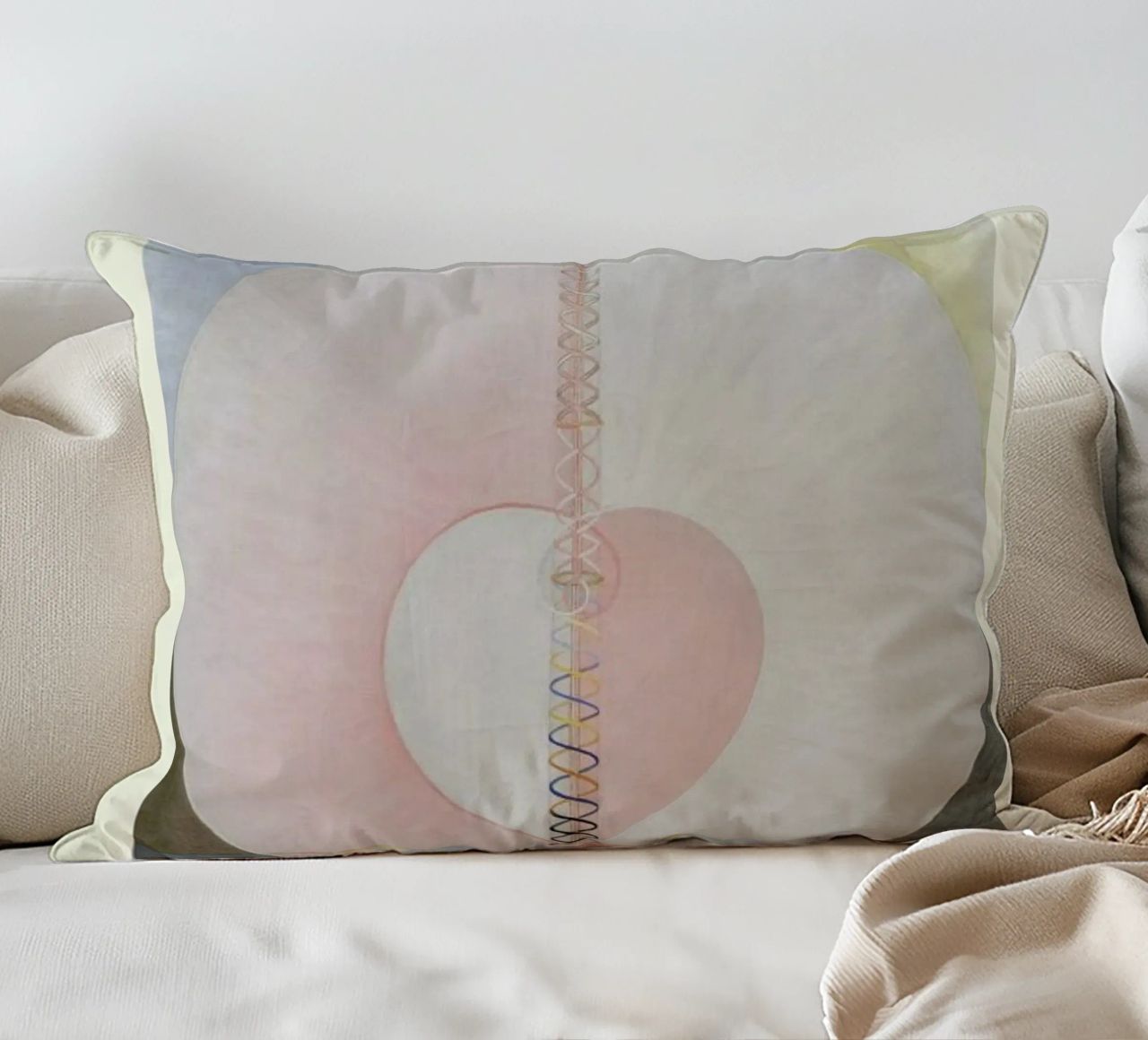 Hilma af Klint - The Dove, No. 1 cuscino da Vintage by JUNIQE