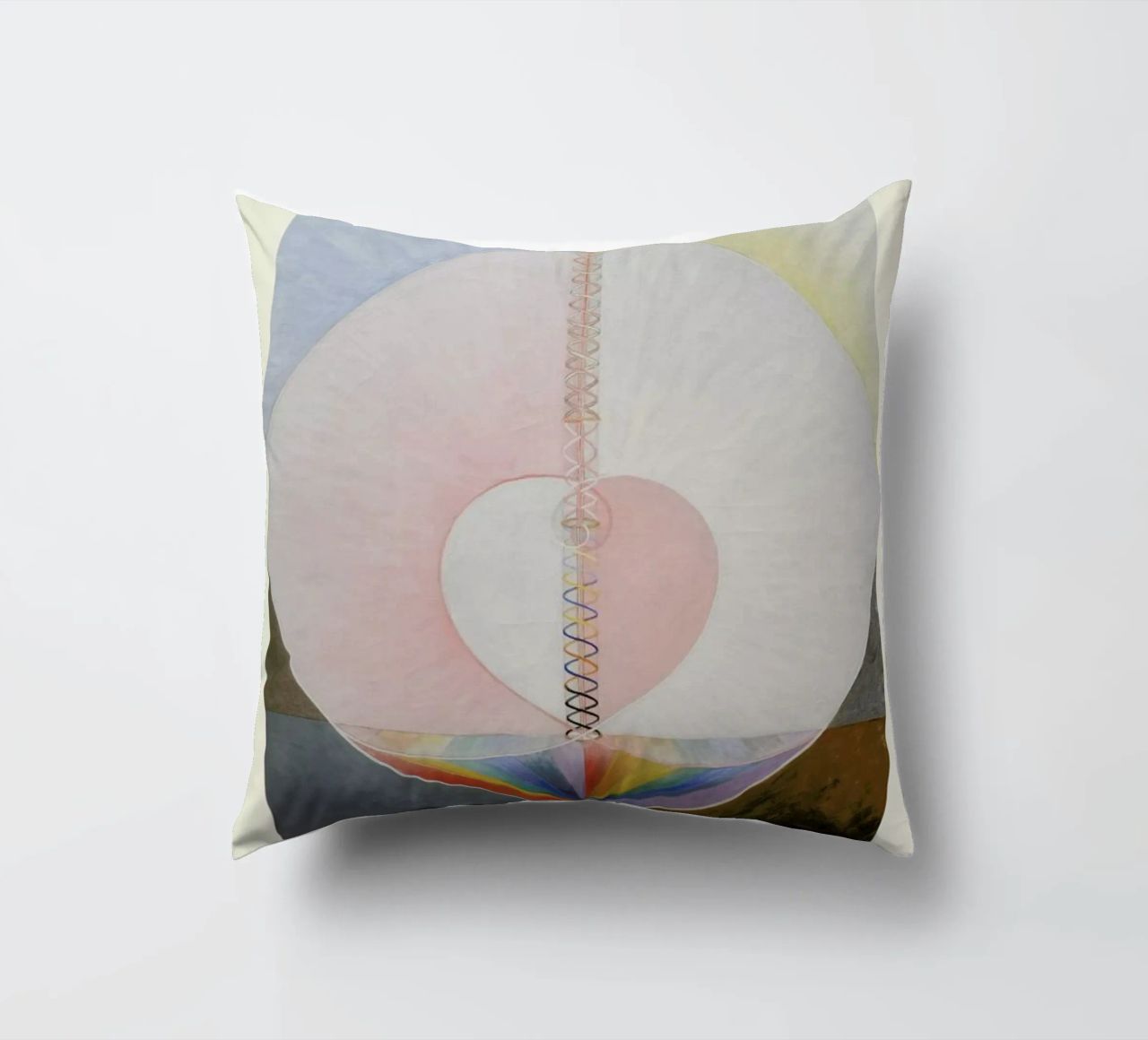 Hilma af Klint - The Dove, No. 1 cuscino da Vintage by JUNIQE