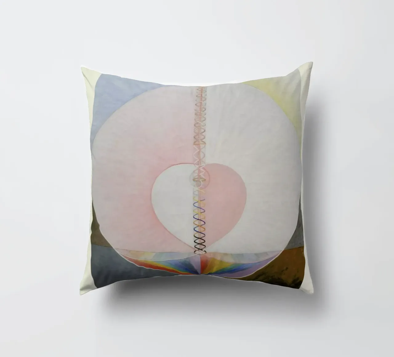 Hilma af Klint - The Dove, No. 1 decorative cushion by Vintage by JUNIQE