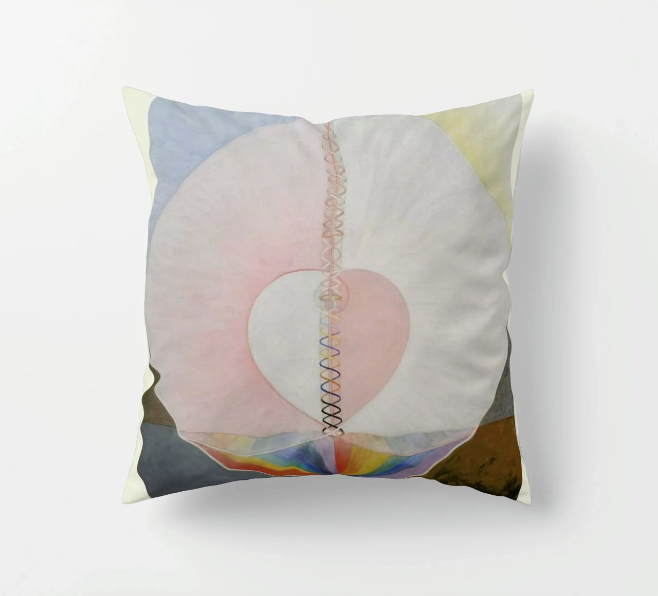 Hilma af Klint - The Dove, No. 1 cuscino da Vintage by JUNIQE