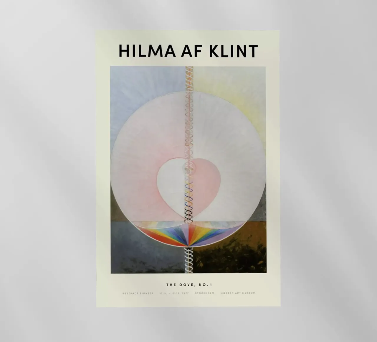 Hilma af Klint - The Dove, No. 1 pellicola backlit da Vintage by JUNIQE