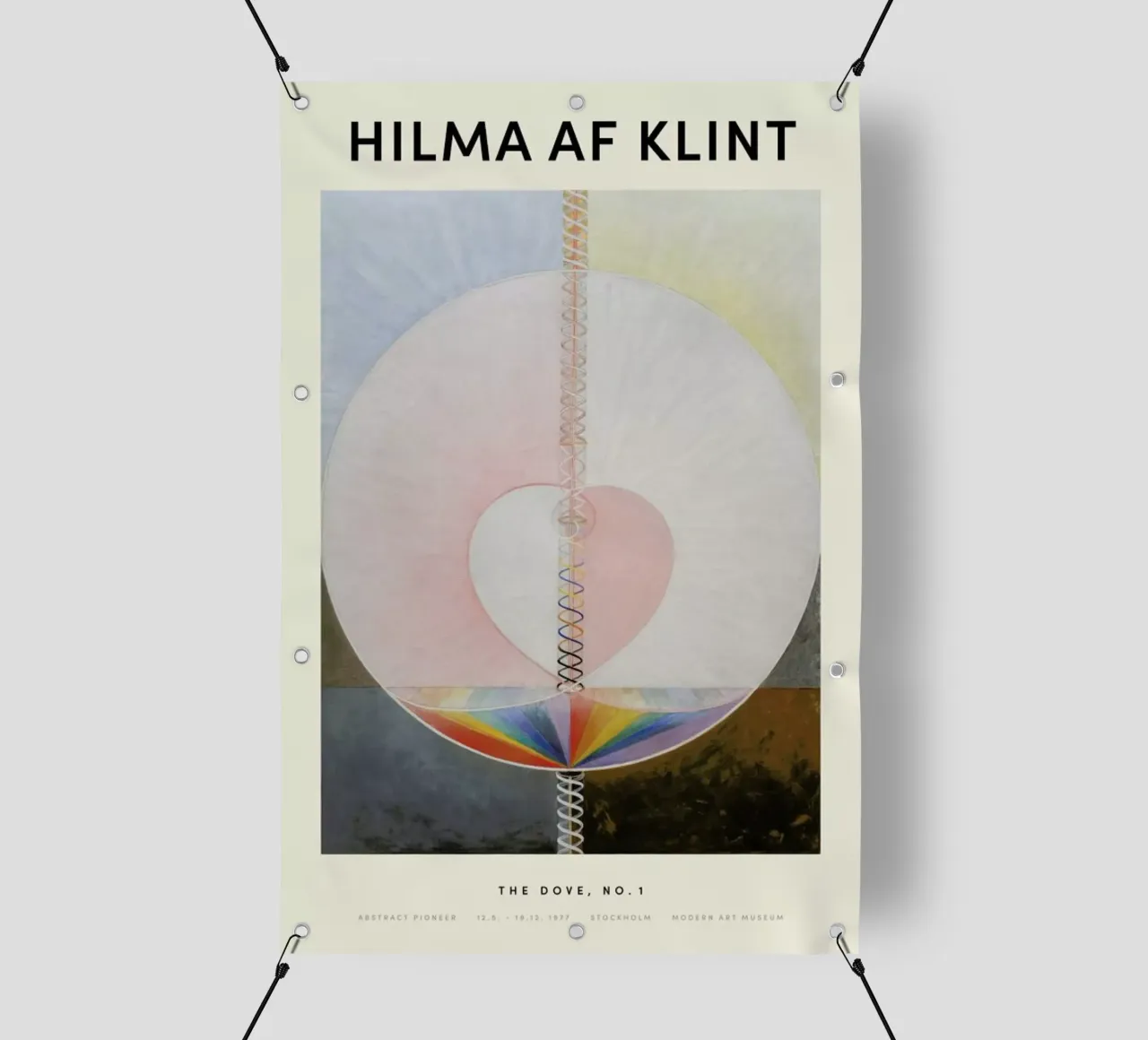 Hilma af Klint - The Dove, No. 1 telo in pvc da Vintage by JUNIQE