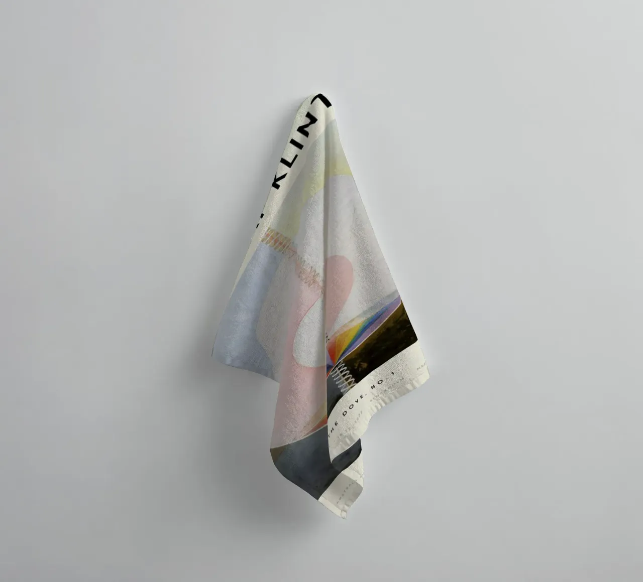 Hilma af Klint - The Dove, No. 1 toalla de baño de Vintage by JUNIQE