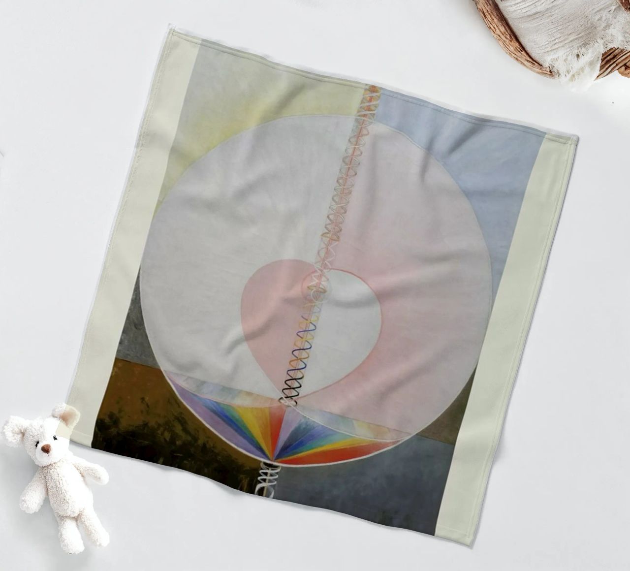 Hilma af Klint - The Dove, No. 1 coperta in pile da Vintage by JUNIQE