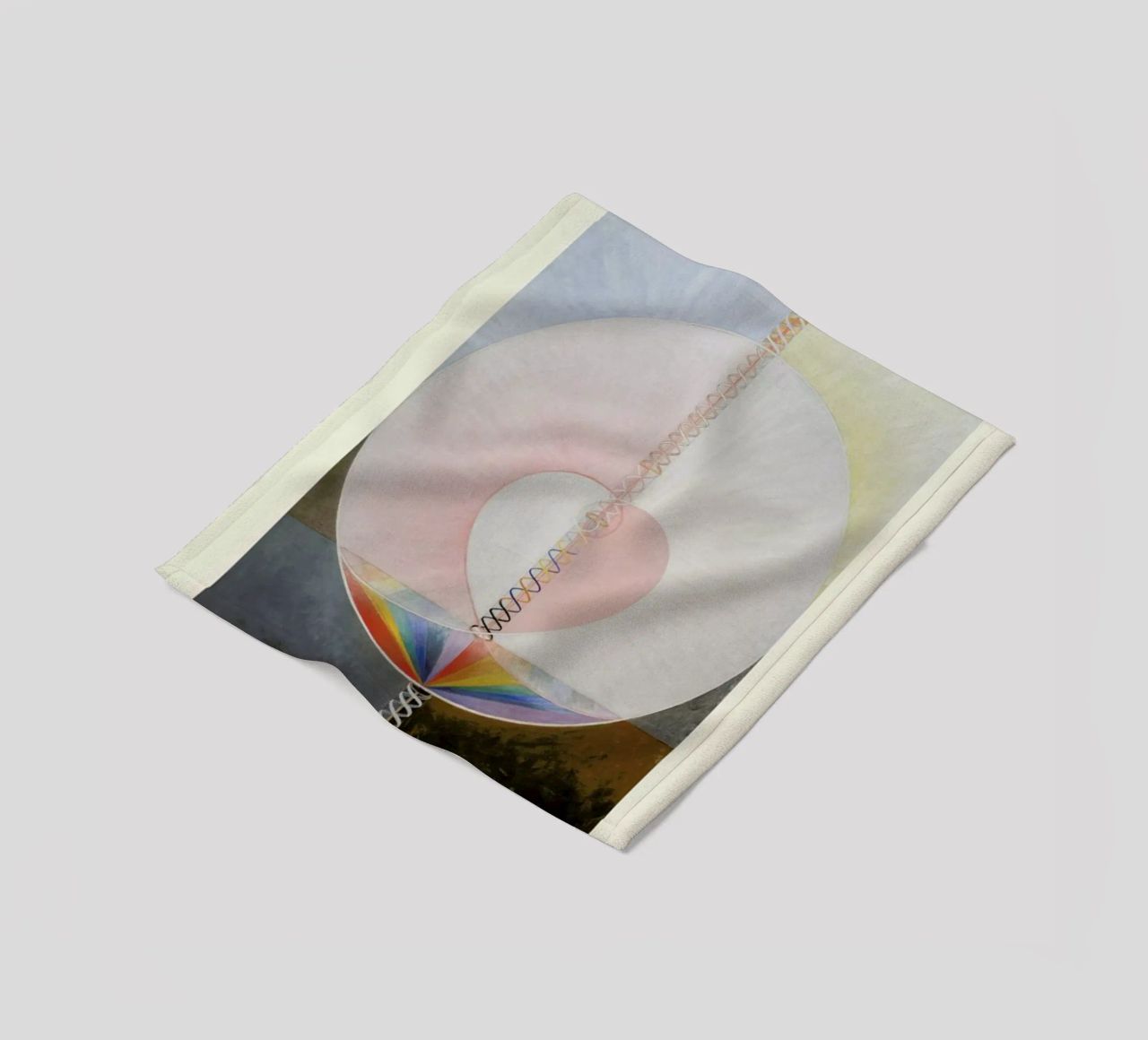 Hilma af Klint - The Dove, No. 1 coperta in pile da Vintage by JUNIQE
