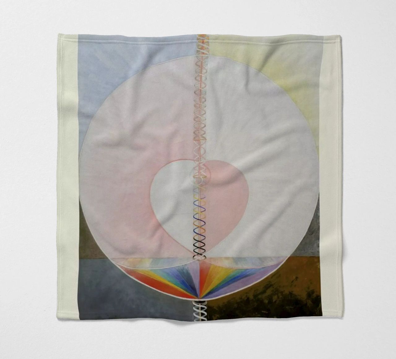 Hilma af Klint - The Dove, No. 1 coperta in pile da Vintage by JUNIQE