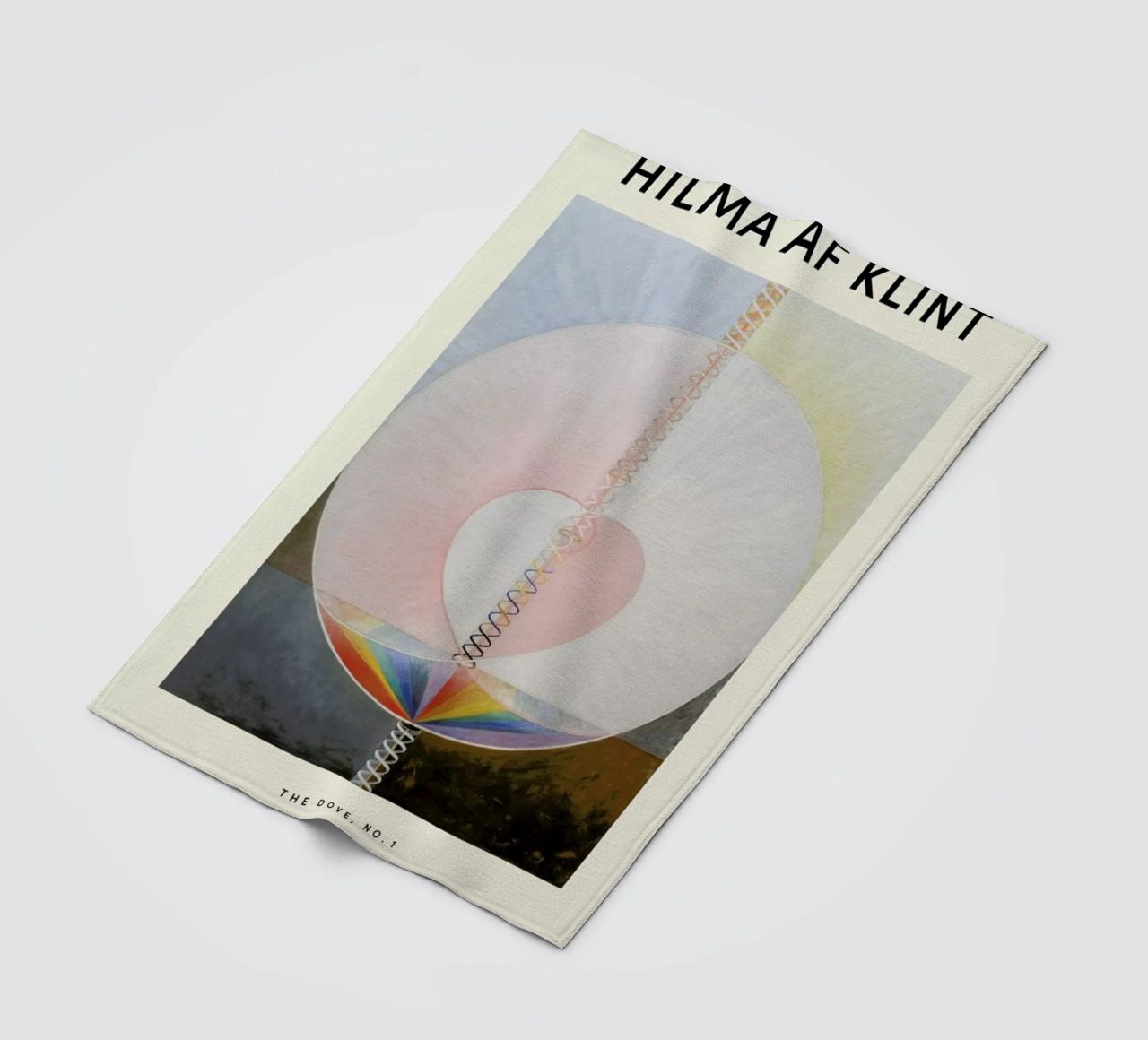 Hilma af Klint - The Dove, No. 1 coperta in pile da Vintage by JUNIQE
