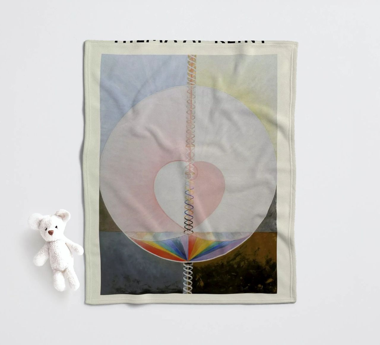 Hilma af Klint - The Dove, No. 1 coperta in pile da Vintage by JUNIQE