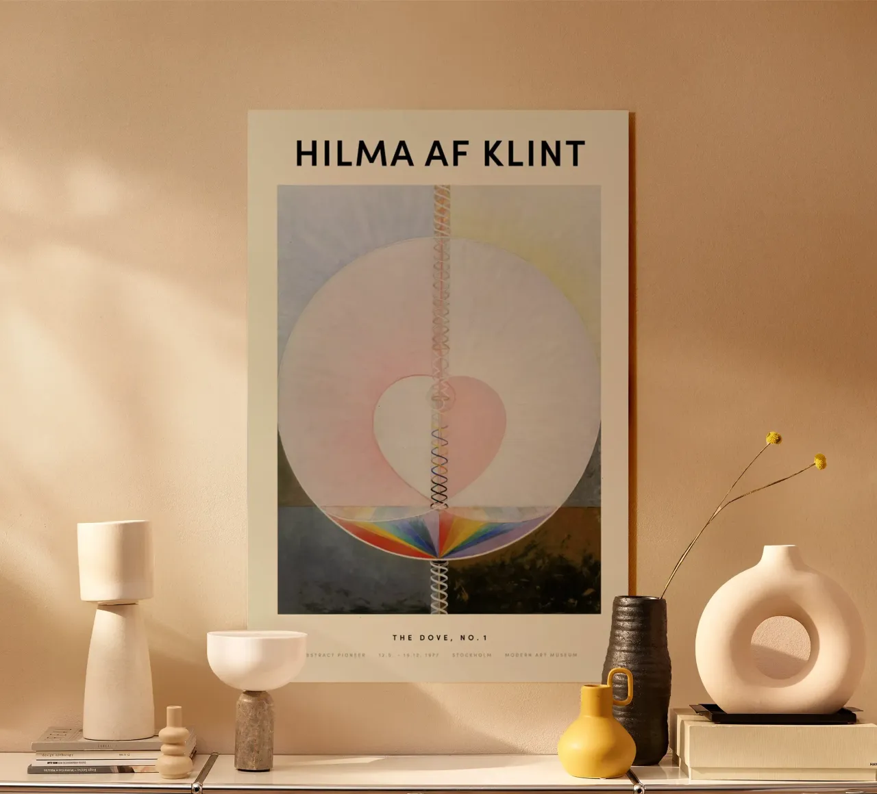 Hilma af Klint - The Dove, No. 1 acrylic glass by Vintage by JUNIQE
