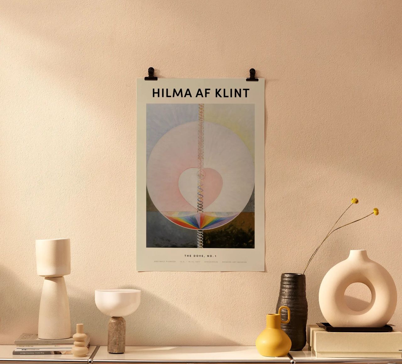 Hilma af Klint - The Dove, No. 1 carta hahnemühle da Vintage by JUNIQE