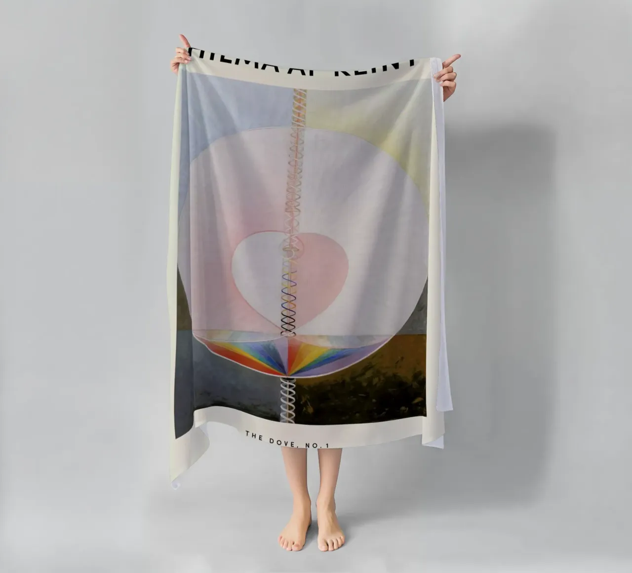 Hilma af Klint - The Dove, No. 1 telo mare da Vintage by JUNIQE