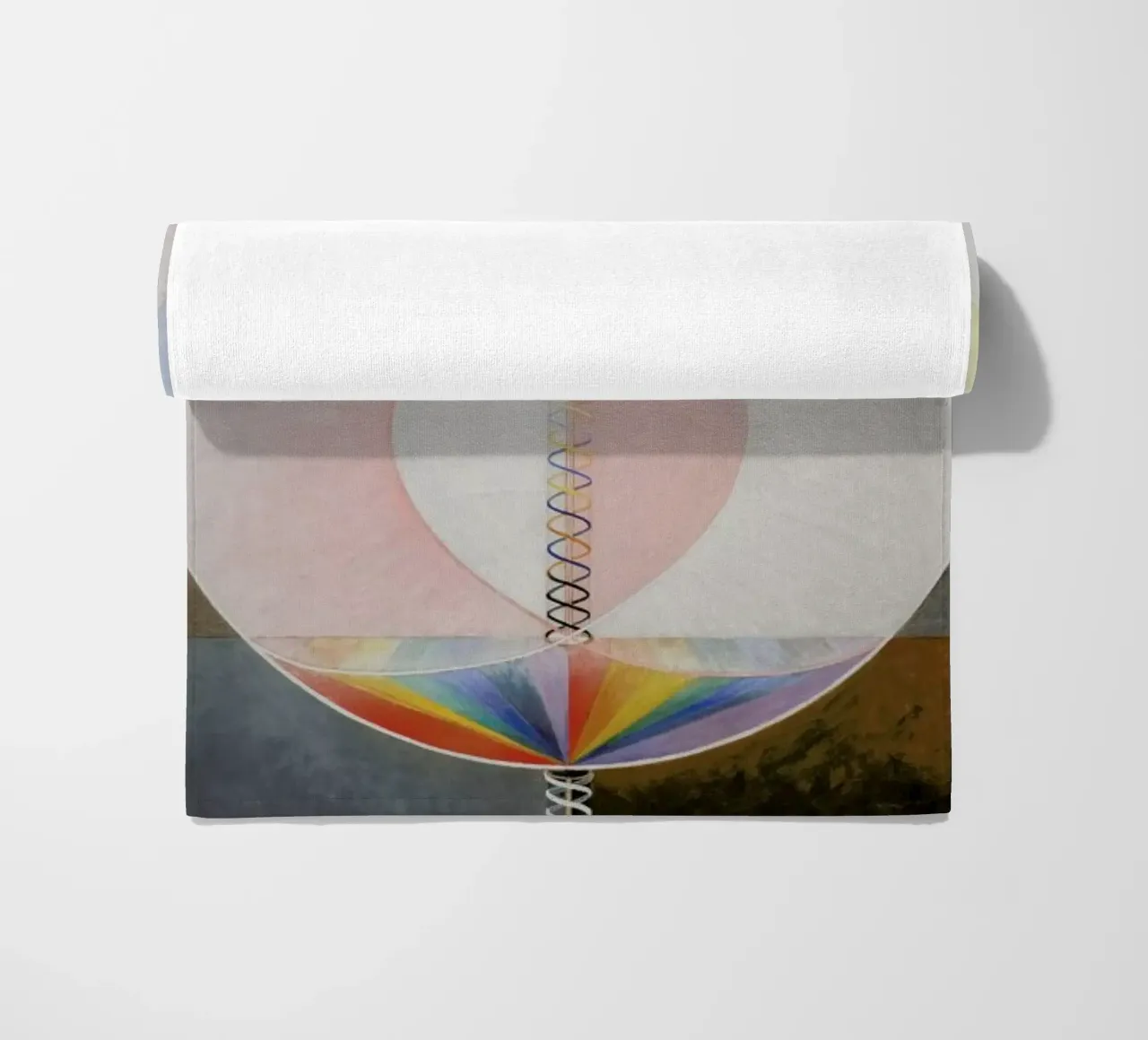 Hilma af Klint - The Dove, No. 1 toalla de playa de Vintage by JUNIQE