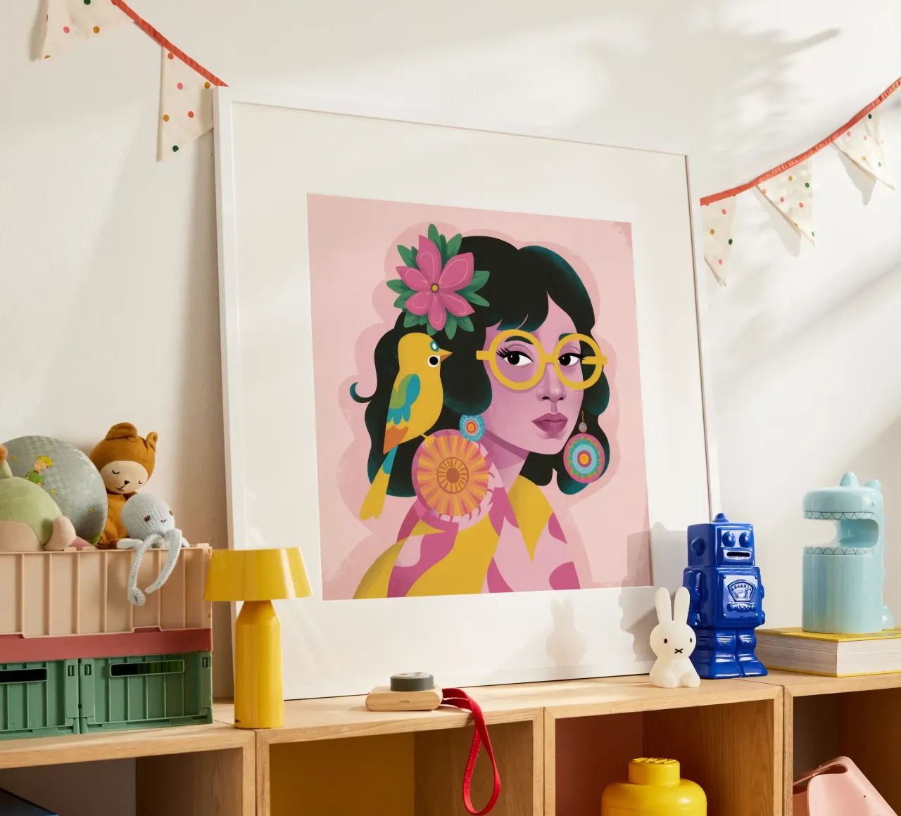 Armonia tropicale poster da Ivory Frame