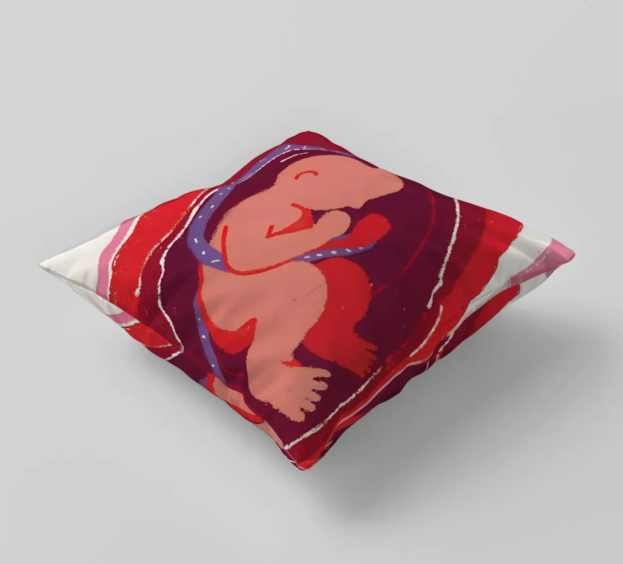 Il bambino nel grembo materno cuscino da PERSONAL TOUCH