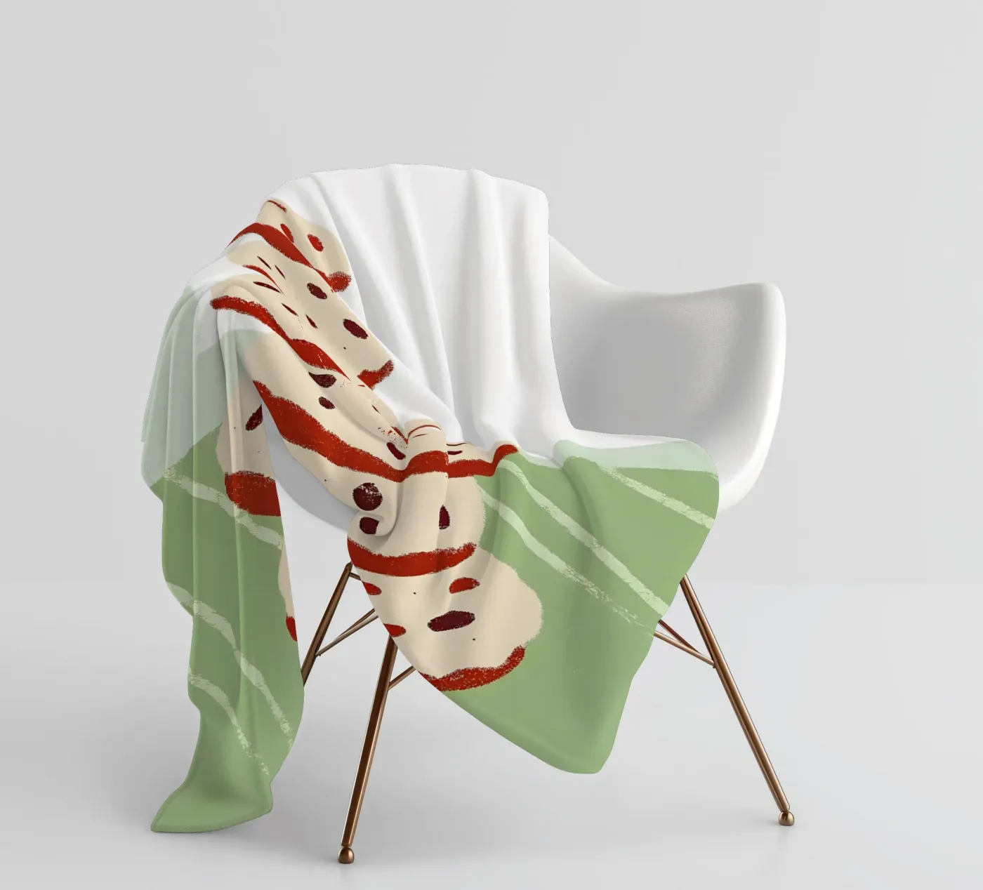 Delicious Bread fleece blanket by PERSONAL TOUCH