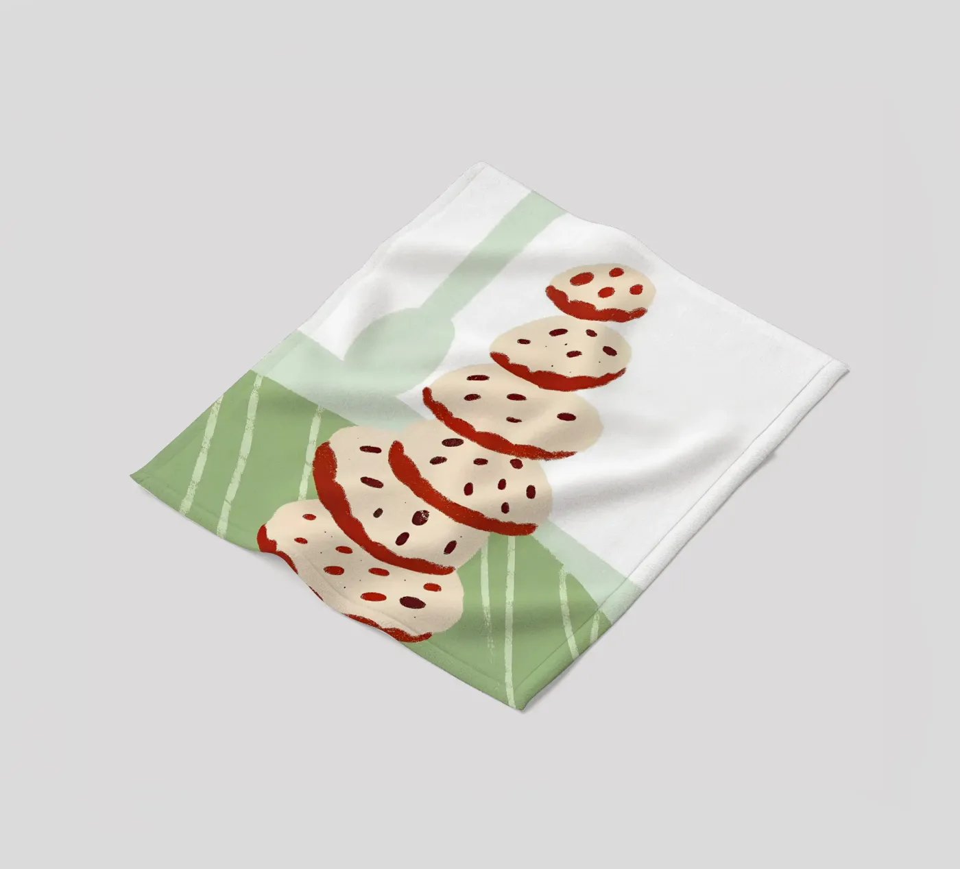 Delicious Bread fleece blanket by PERSONAL TOUCH