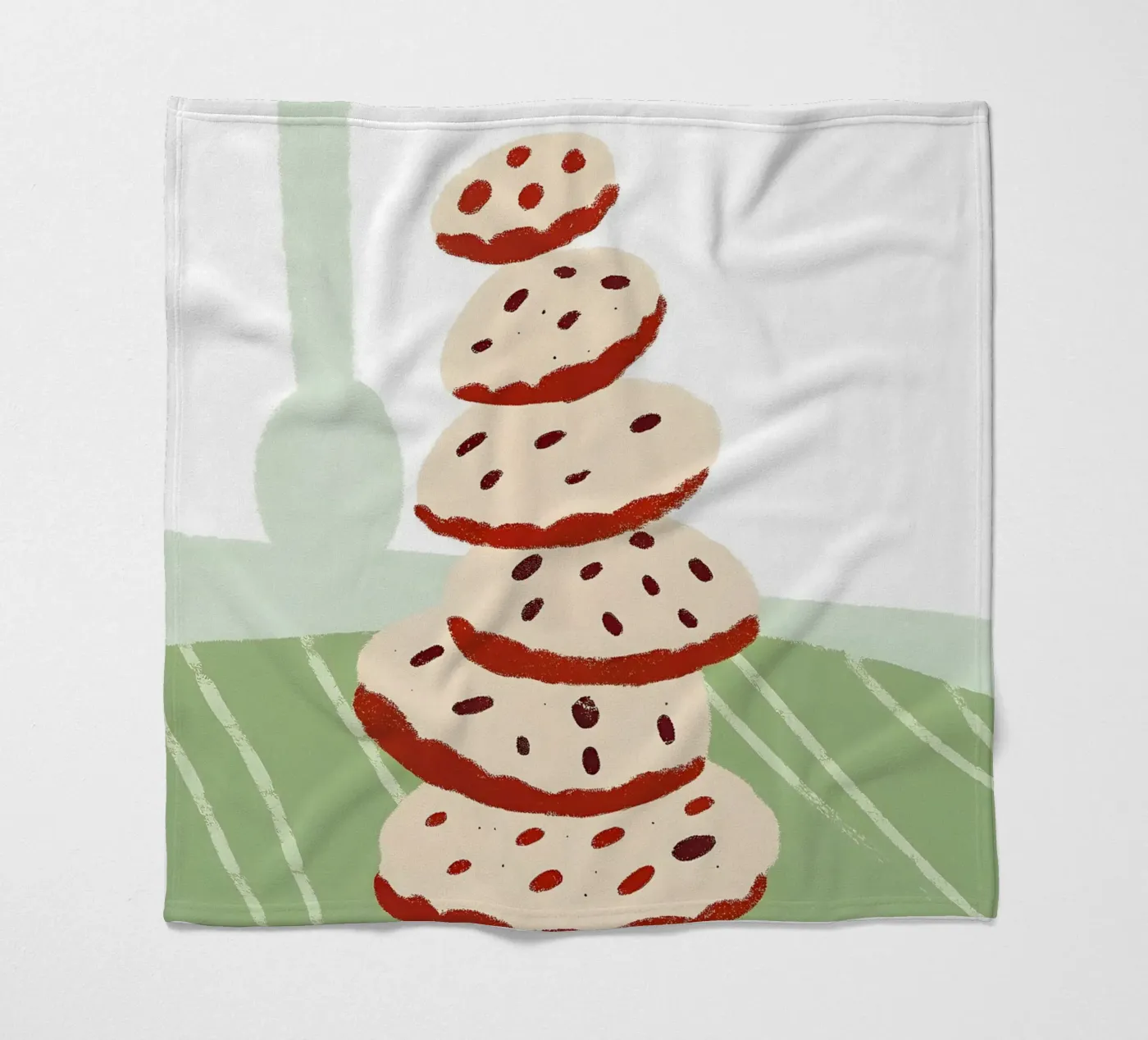 Delicious Bread fleece blanket by PERSONAL TOUCH