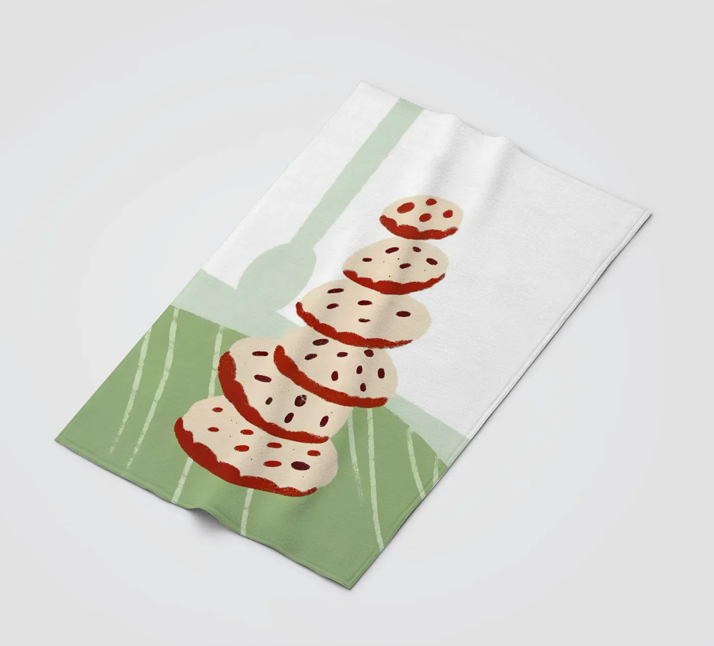Delicious Bread fleece blanket by PERSONAL TOUCH