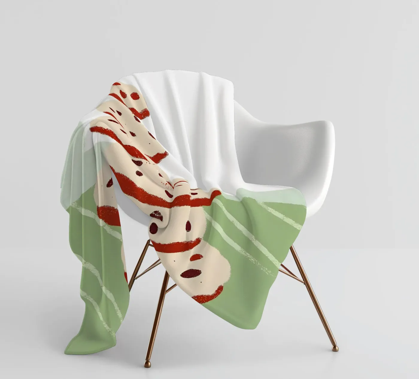 Delicious Bread fleece blanket by PERSONAL TOUCH