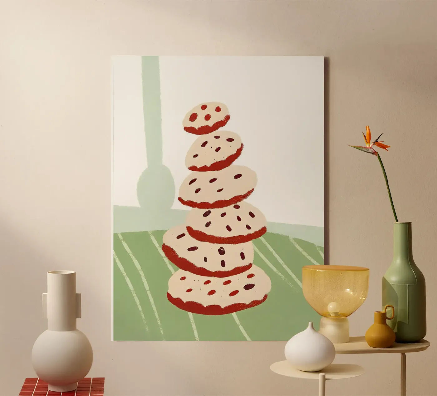 Leckeres Brot Leinwand von PERSONAL TOUCH