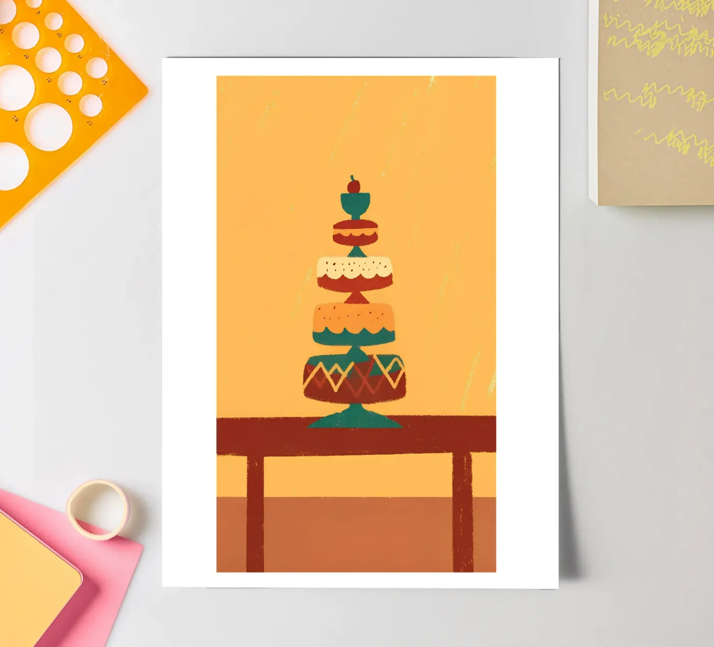 Heerlijk brood stickervel van PERSONAL TOUCH