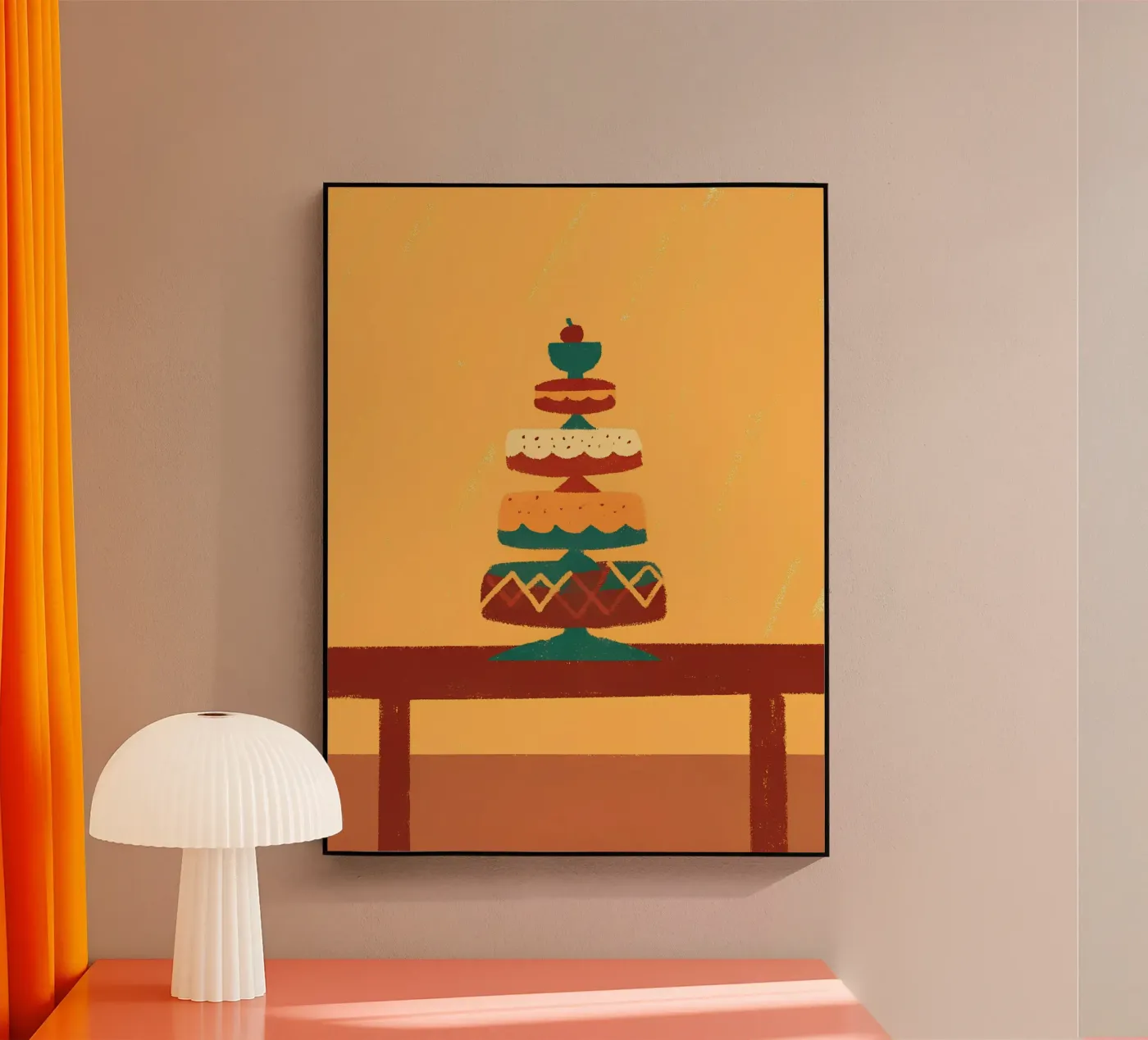 Delicious Bread Acryl-Glas von PERSONAL TOUCH