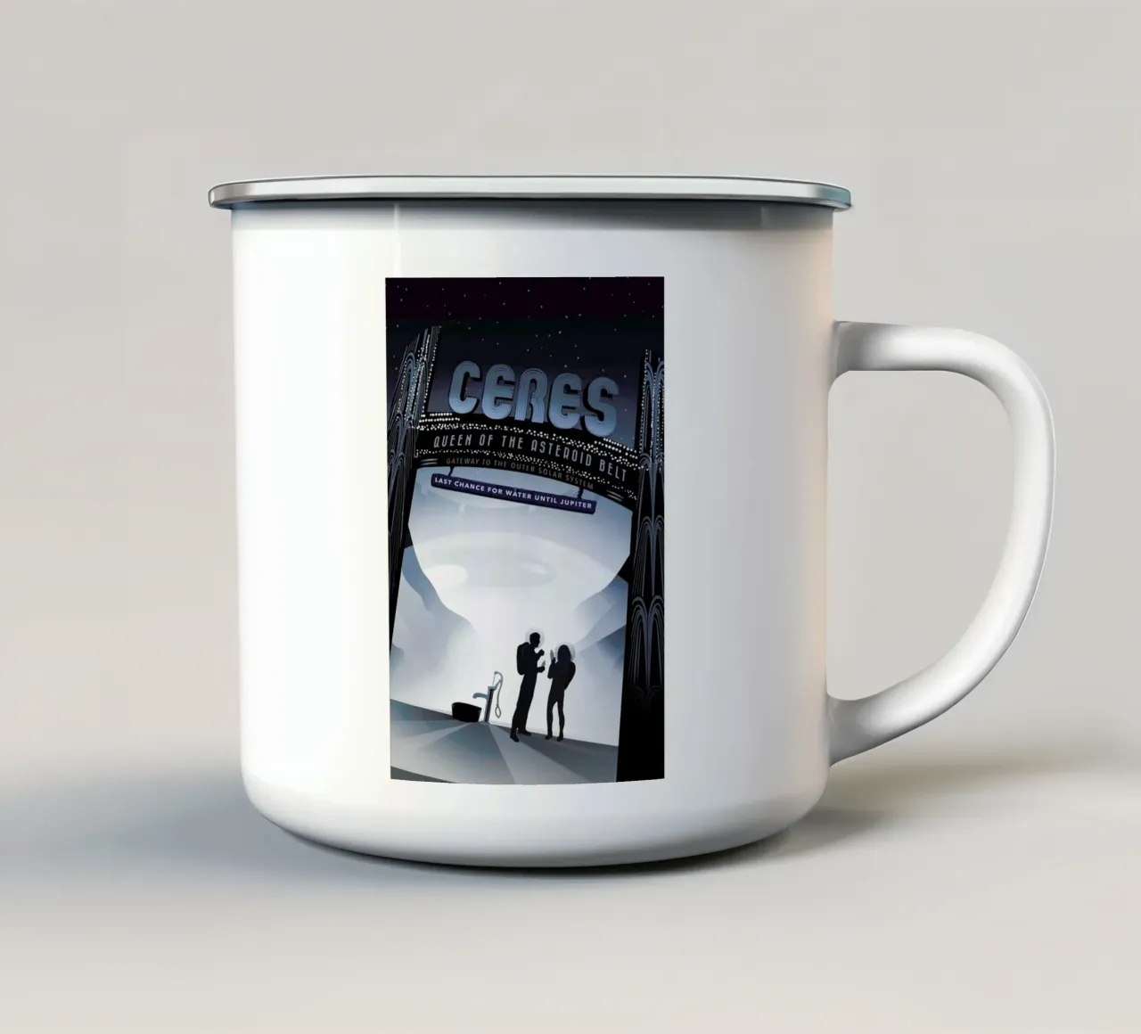 Ceres tazza in smalto da Studio One