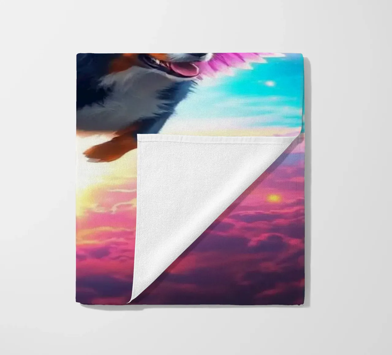 An Angel of Heaven #56 beach towel by Yumis.Beargang.and.Me