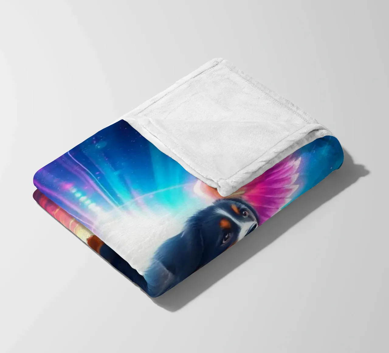 An Angel of Heaven #56 fleece blanket by Yumis.Beargang.and.Me