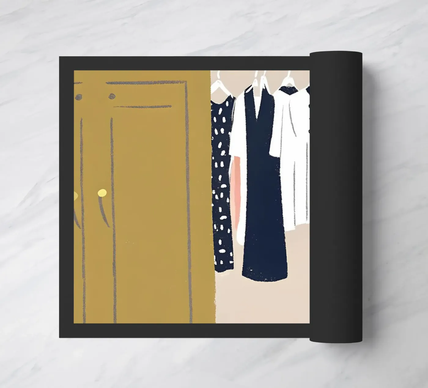 Wardrobe doormat by PERSONAL TOUCH