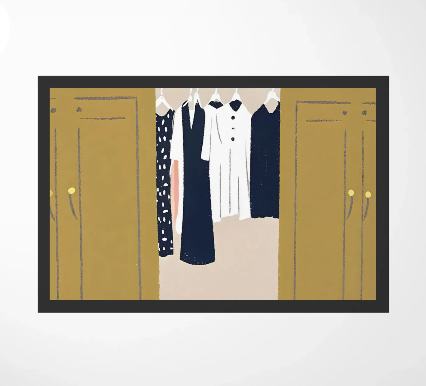 Wardrobe doormat by PERSONAL TOUCH