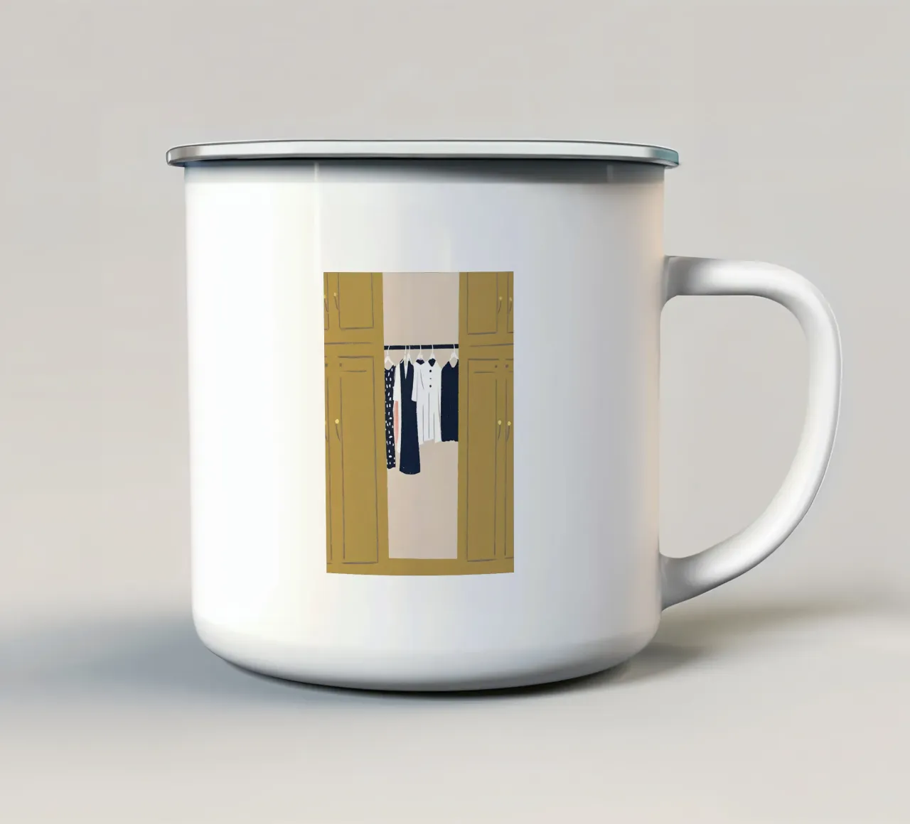 Armadio tazza in smalto da PERSONAL TOUCH