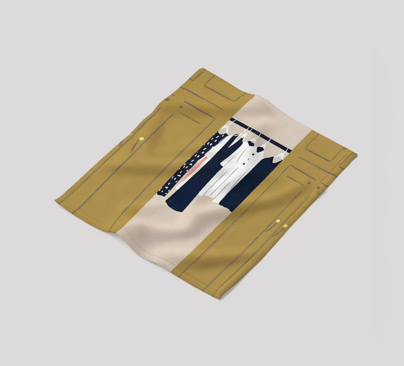 Wardrobe fleecedeken van PERSONAL TOUCH