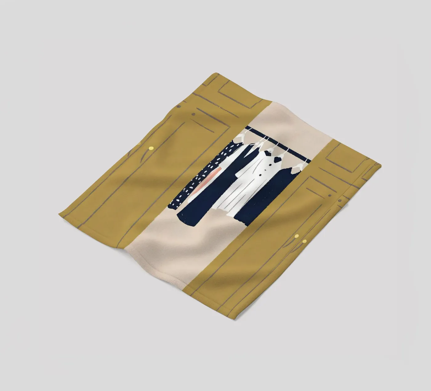 Wardrobe fleecedeken van PERSONAL TOUCH