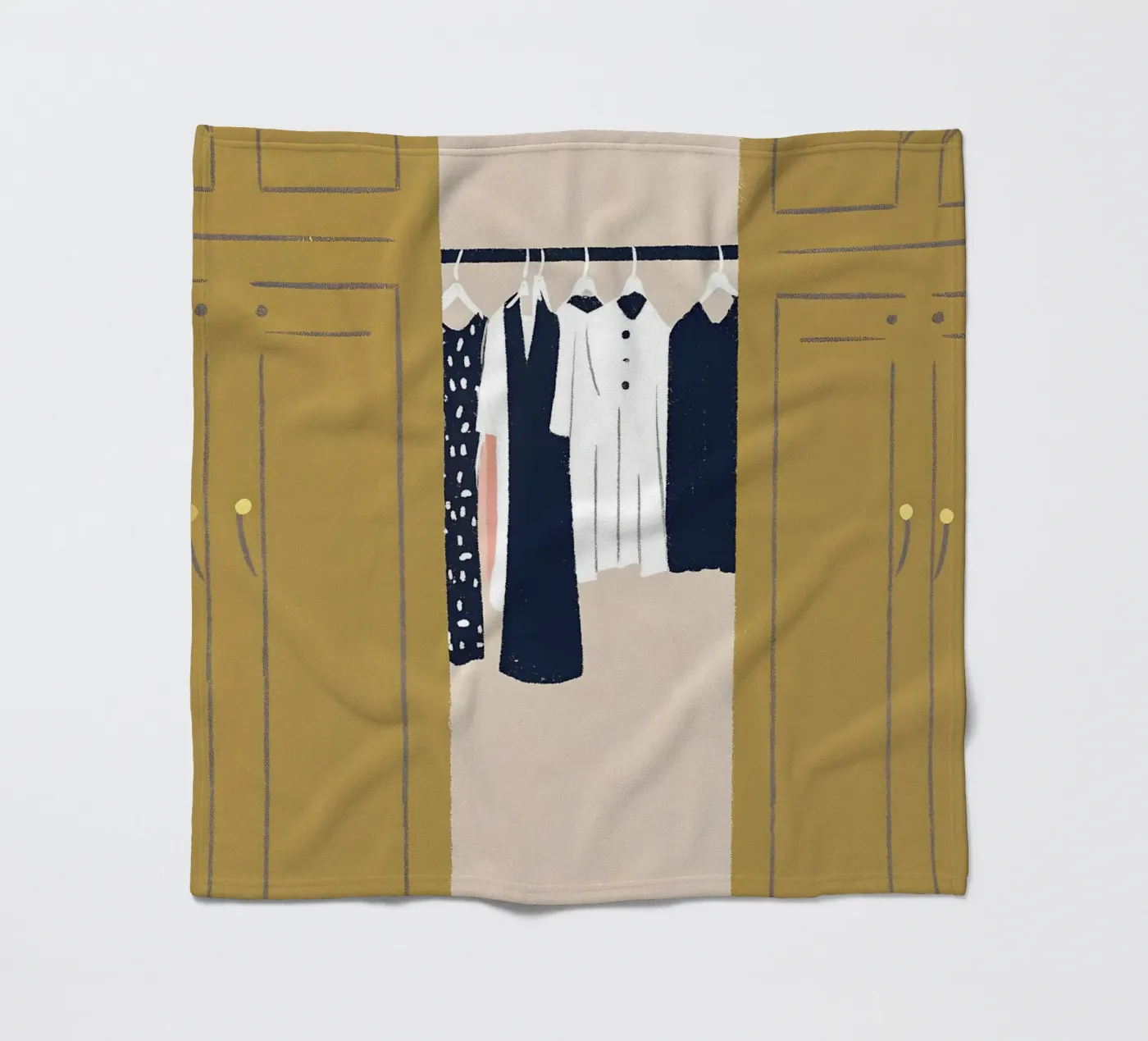 Wardrobe fleecedeken van PERSONAL TOUCH