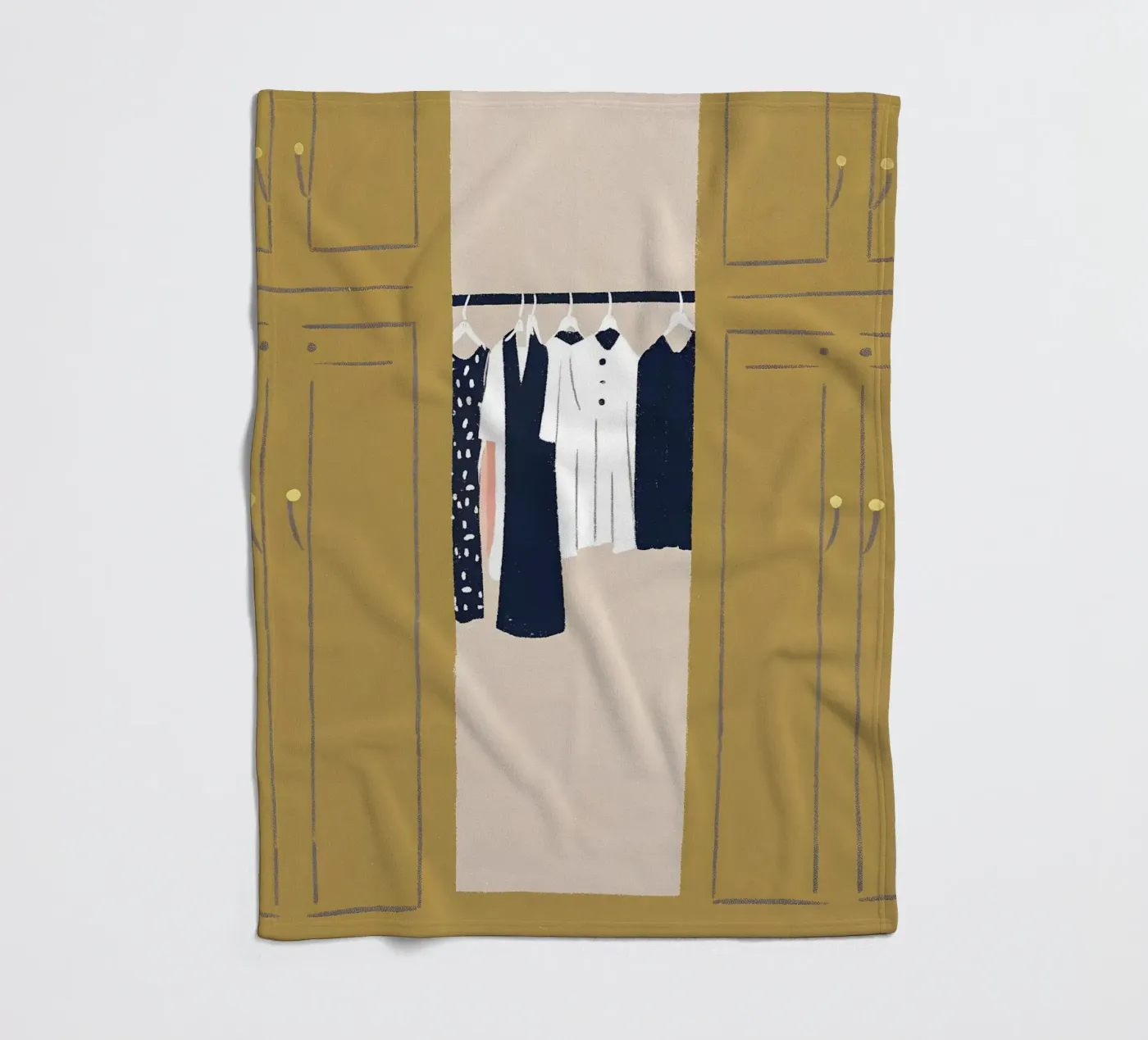 Wardrobe fleecedeken van PERSONAL TOUCH