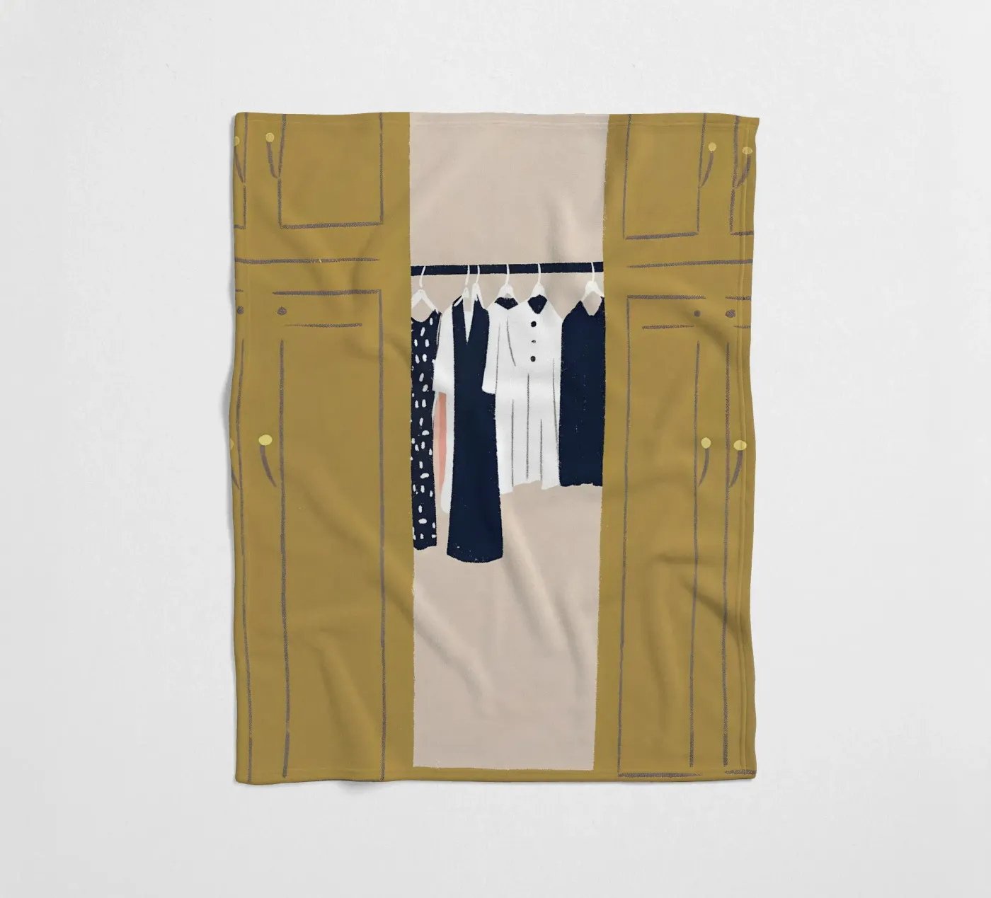 Wardrobe fleecedeken van PERSONAL TOUCH