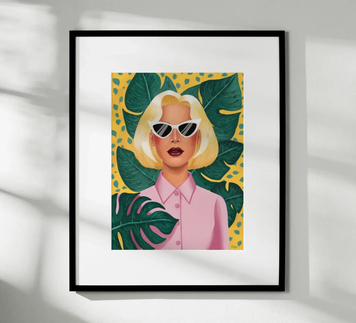 Botanical Elegance poster by Ivory Frame