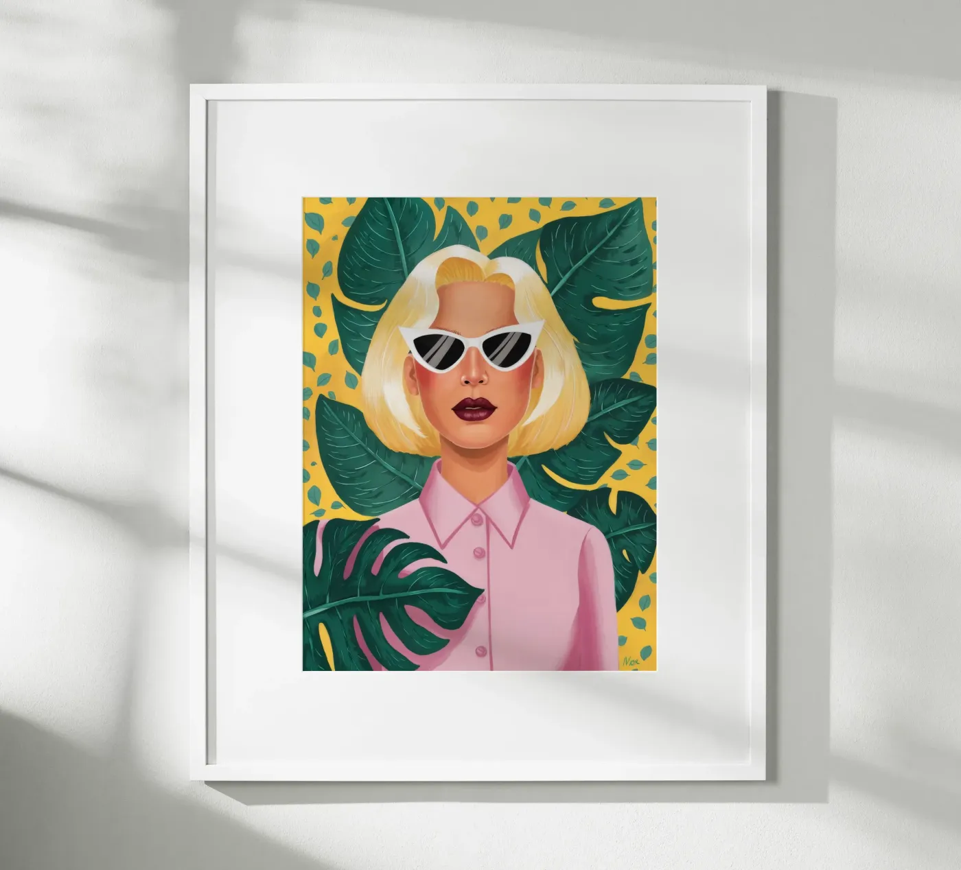 Botanical Elegance poster by Ivory Frame