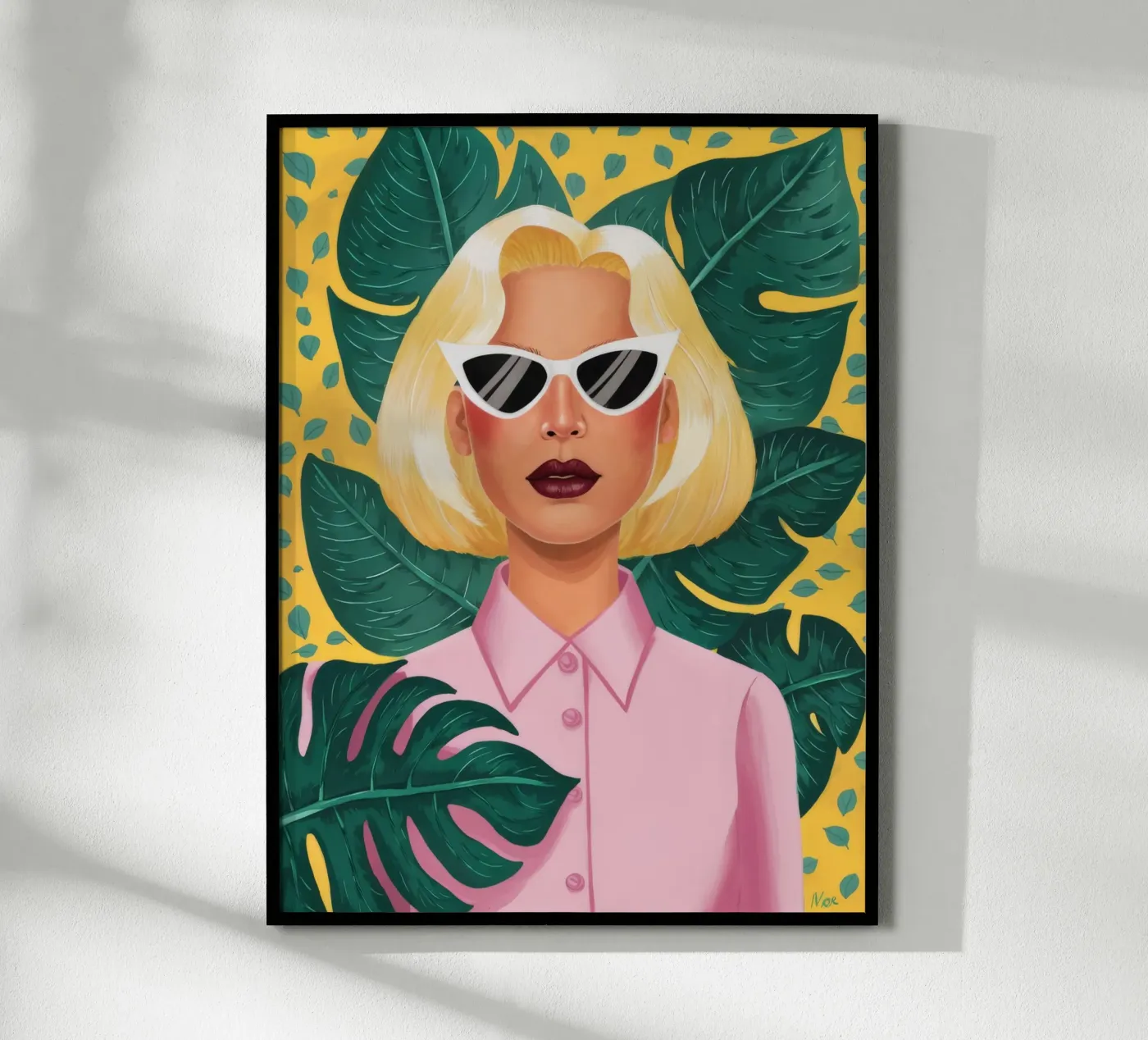 Botanical Elegance poster by Ivory Frame