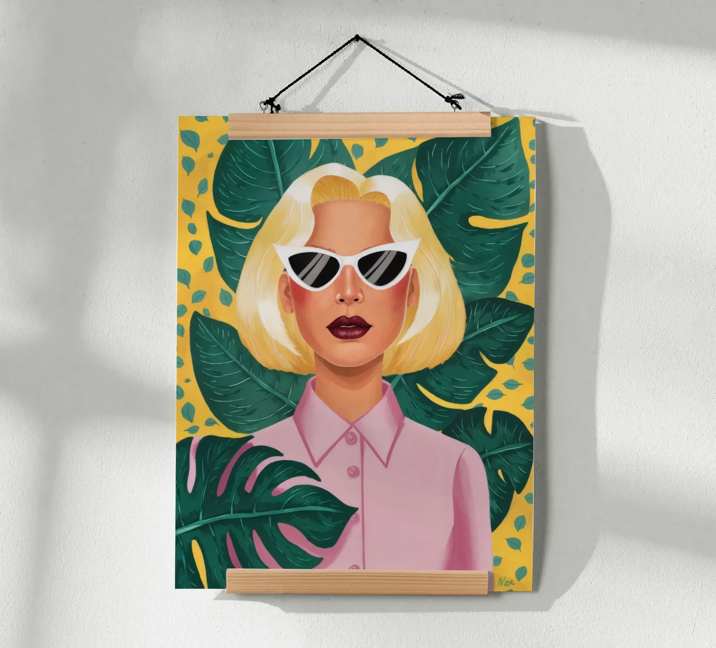 Botanical Elegance poster by Ivory Frame