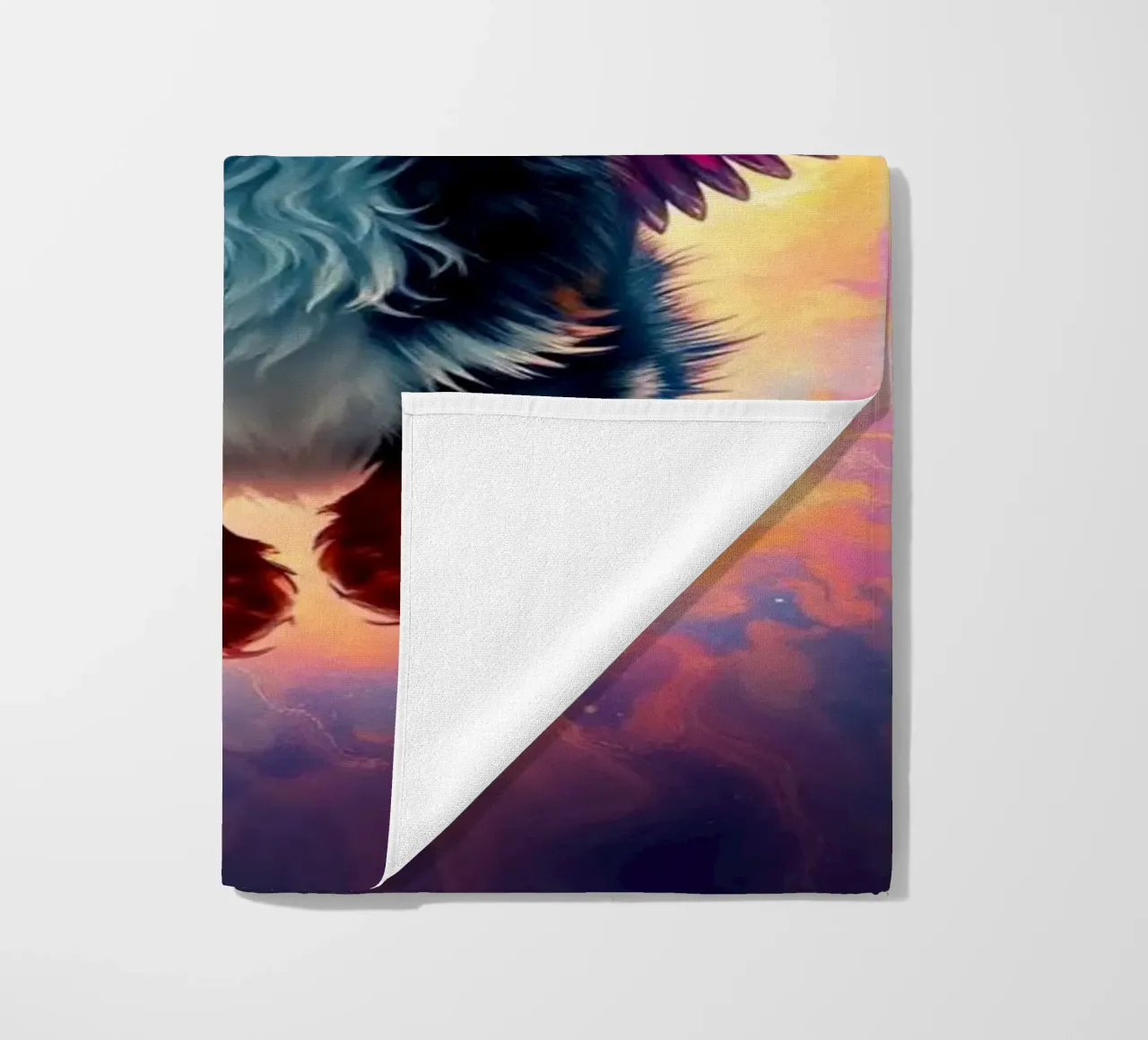 An Angel of Heaven #57 beach towel by Yumis.Beargang.and.Me