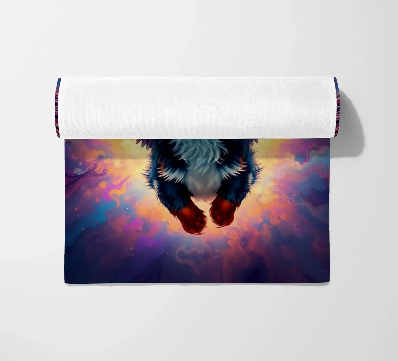 An Angel of Heaven #57 beach towel by Yumis.Beargang.and.Me
