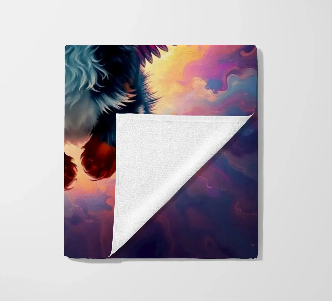 An Angel of Heaven #57 beach towel by Yumis.Beargang.and.Me