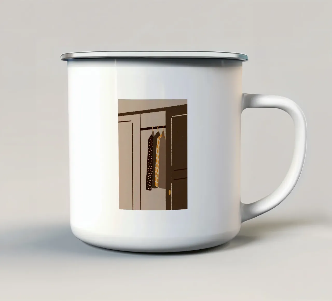 Armadio tazza in smalto da PERSONAL TOUCH