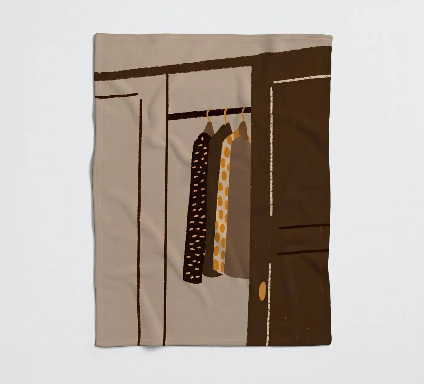 Wardrobe fleecedeken van PERSONAL TOUCH