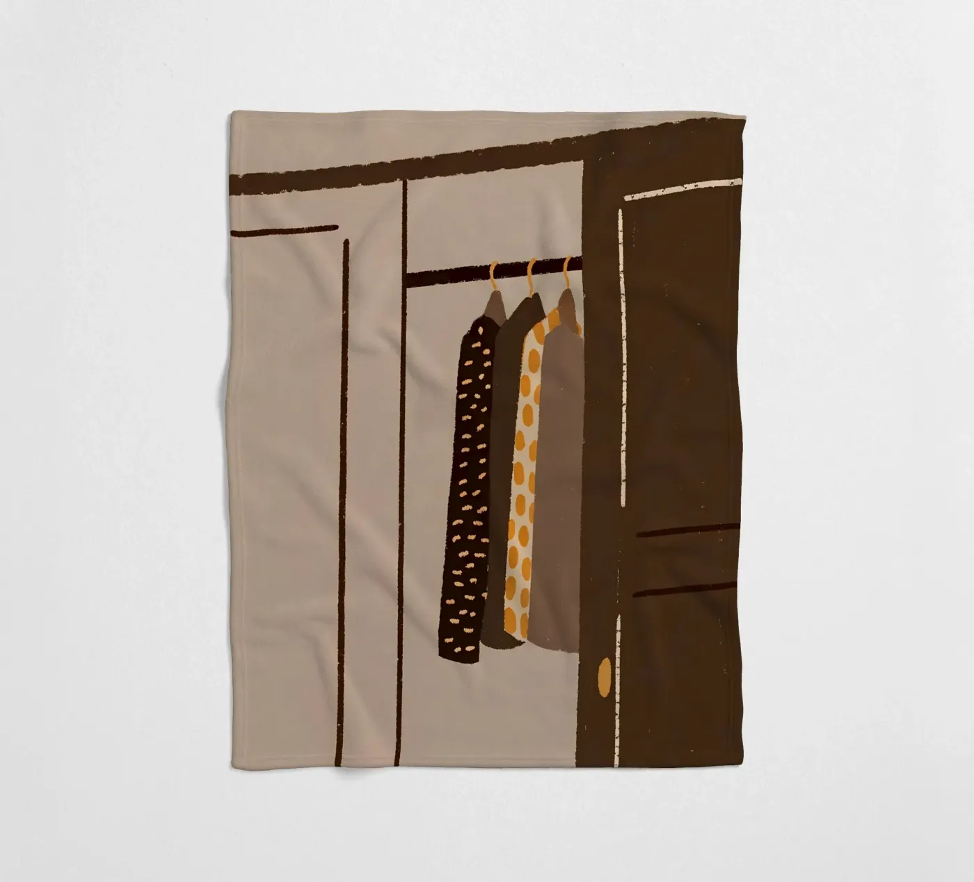 Wardrobe fleecedeken van PERSONAL TOUCH