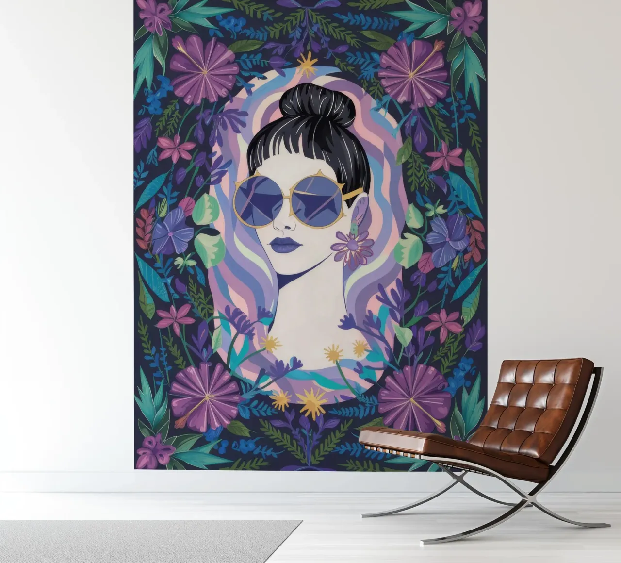 Enchanted Blossoms photo wallpaper by Ivory Frame