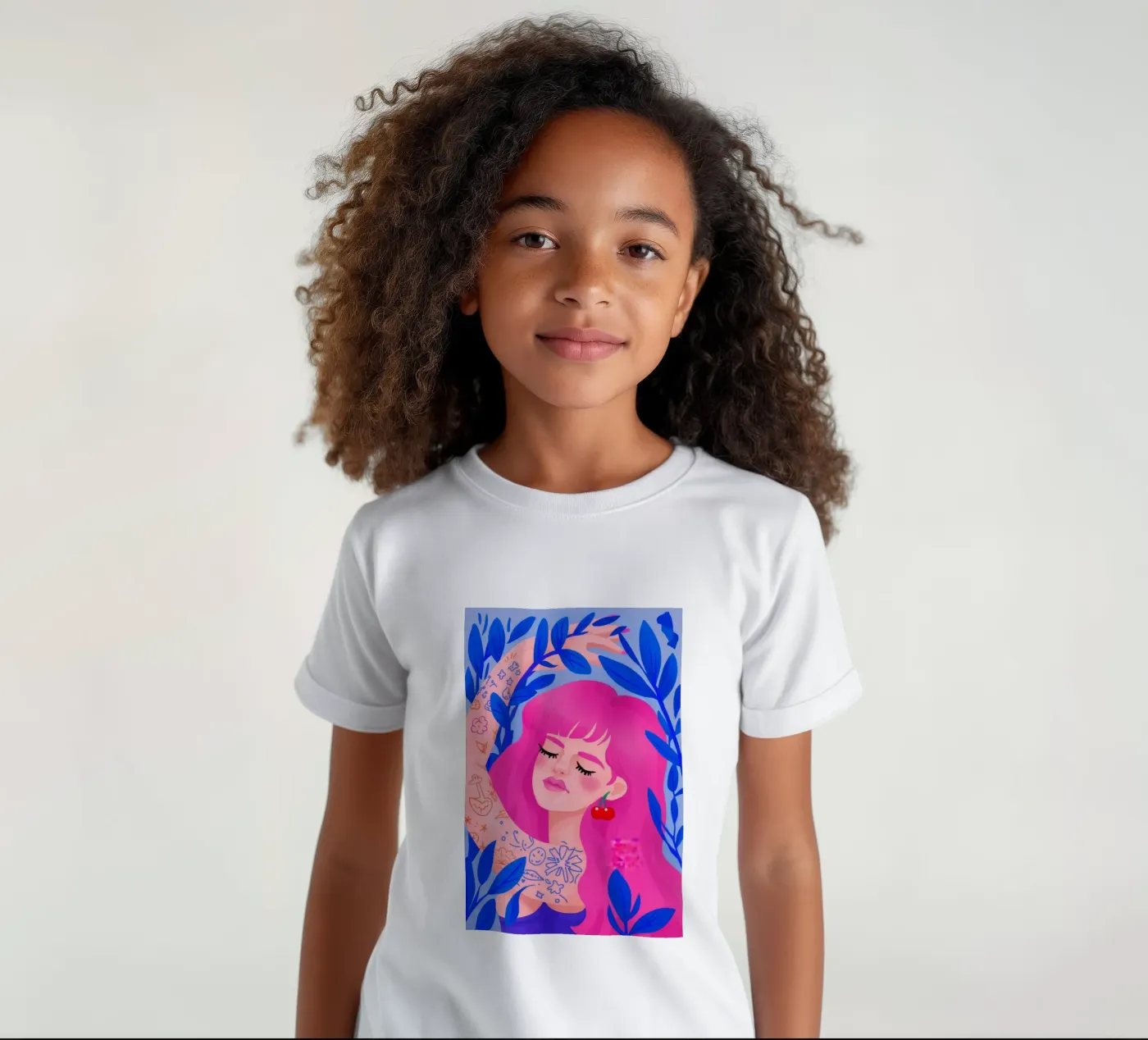 Capriccio vibrante t-shirt bambini da Ivory Frame