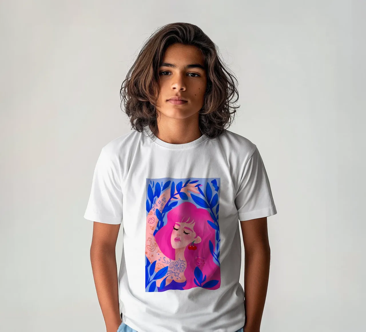 Capriccio vibrante t-shirt bambini da Ivory Frame